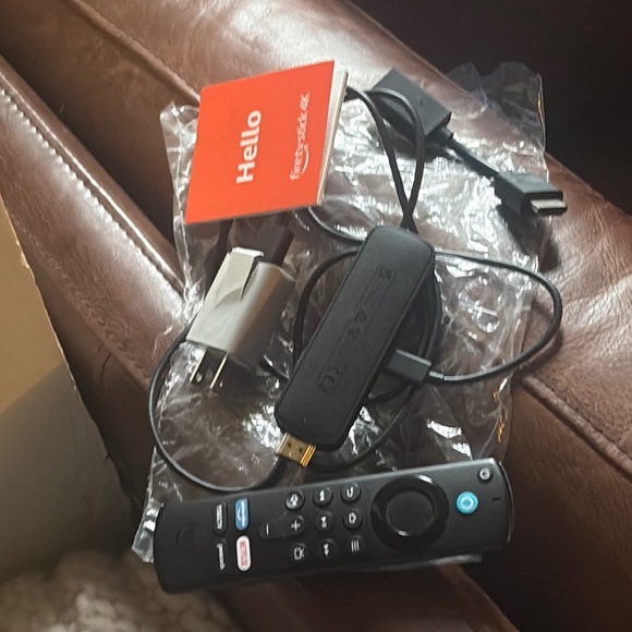 Amazon Fire TV Stick 4K Streaming Device with Black Remote - Picture 6 of 7